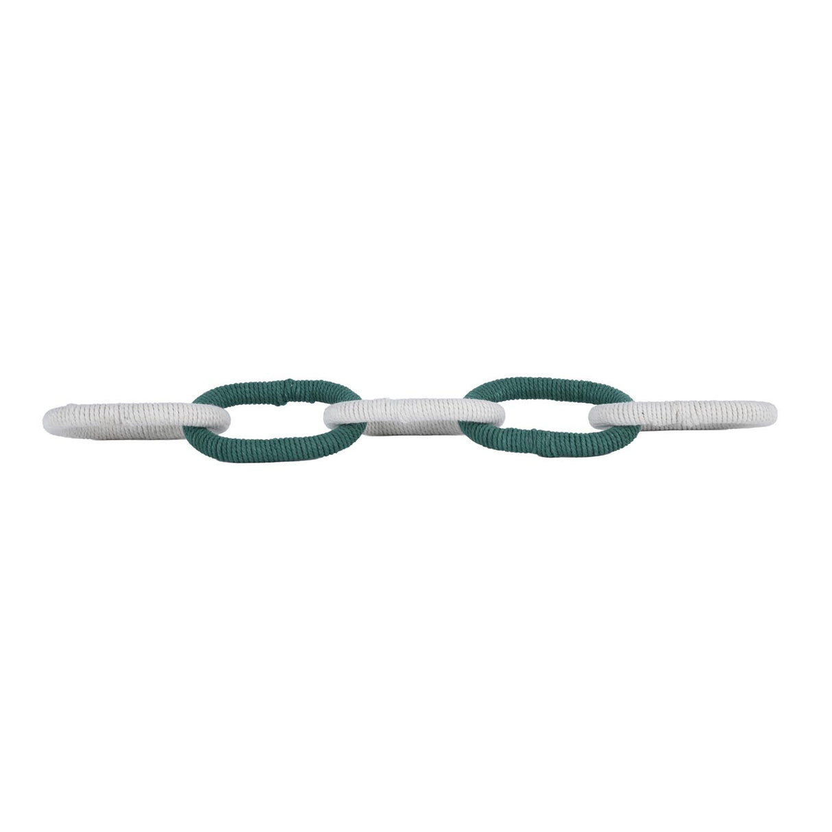 Decorative Knot Showpiece- Green & Beige