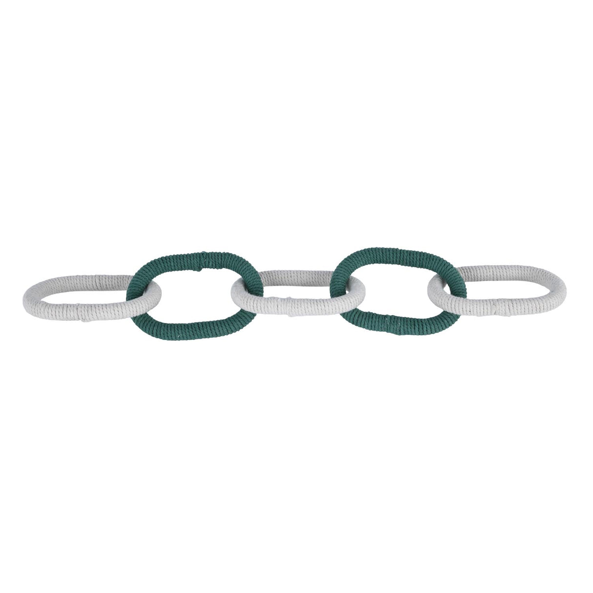Decorative Knot Showpiece- Green & Beige