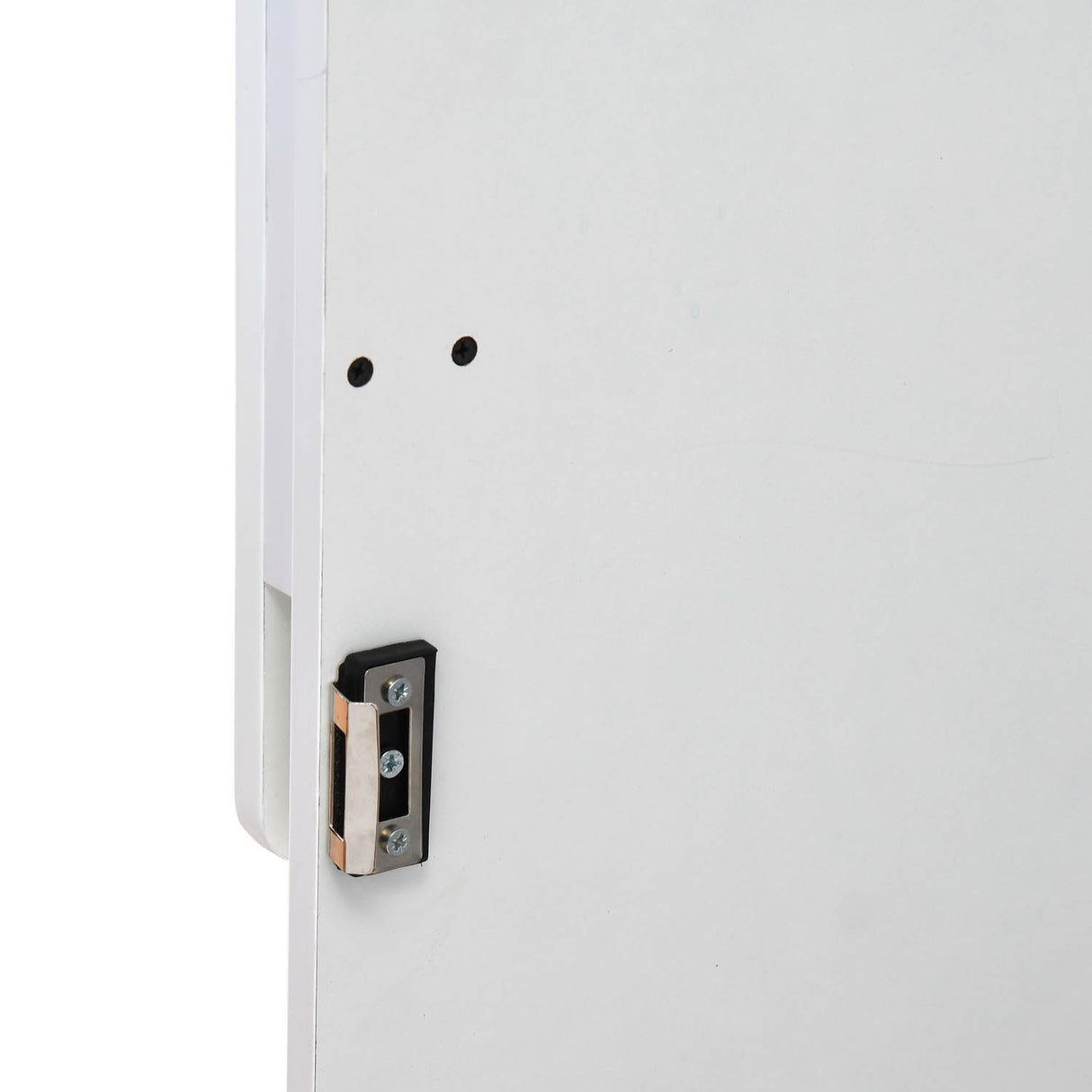 Tron 3 Door Wardrobe- Travertine & White
