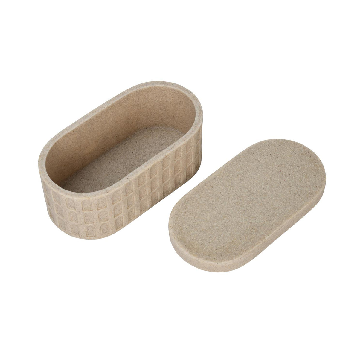 Arch Polyresin Storage Box- Sand