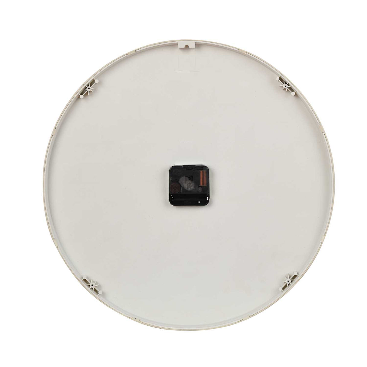 Brick Design Wall Clock- Off White