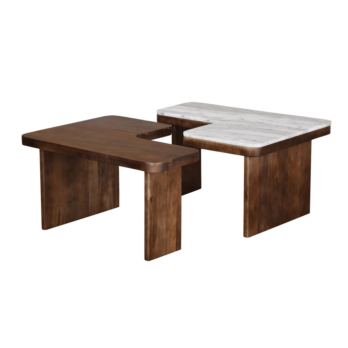Strata Center Table- Walnut