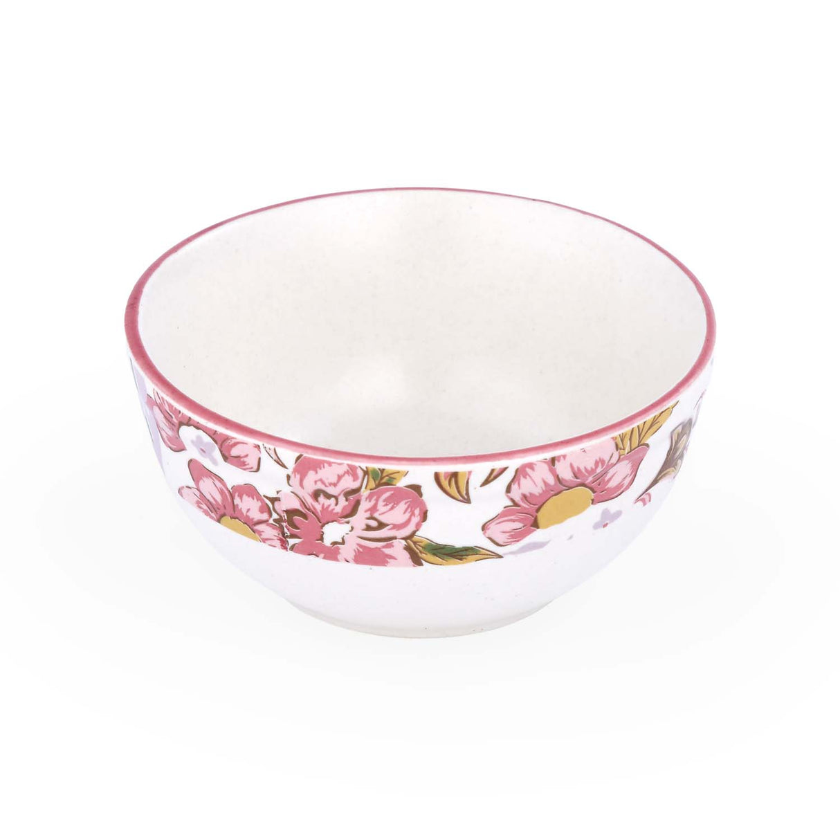 Floral Veg Bowl- Small, Pink