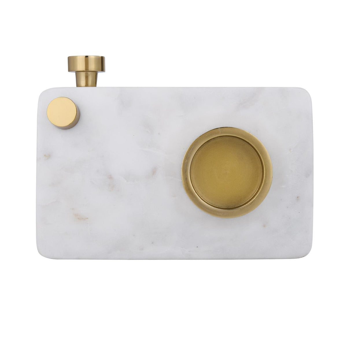 Decorative Camera Showpiece- Large, White & Gold