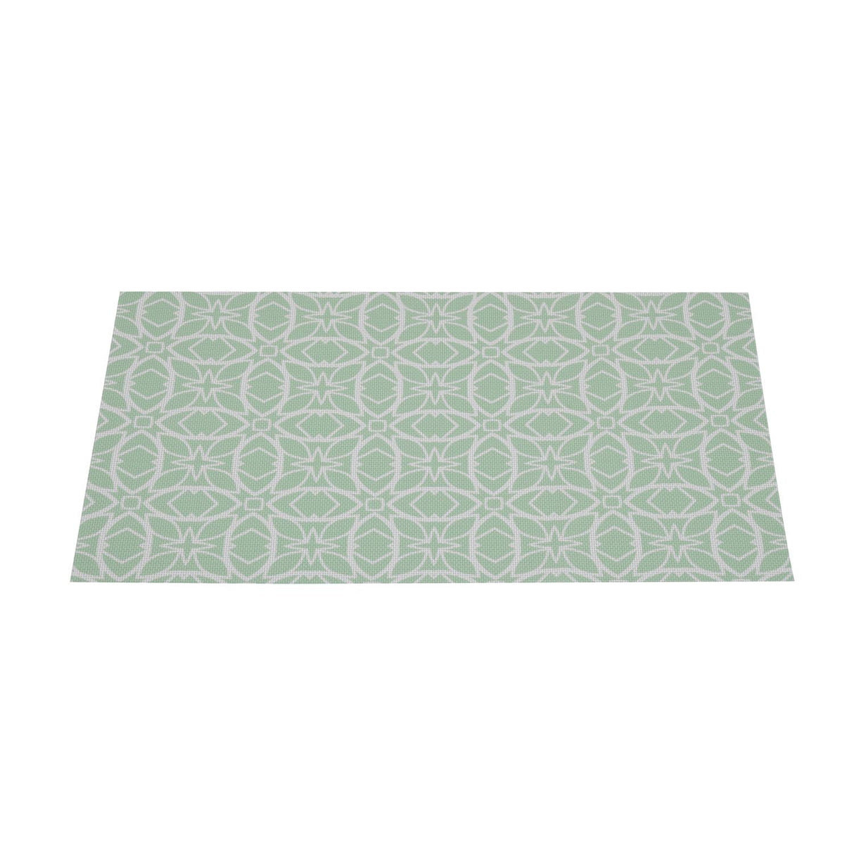 Floral PVC Placemat Set of 4- Green