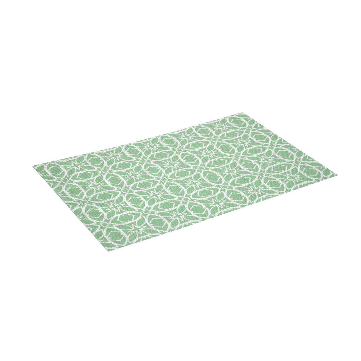 Floral PVC Placemat Set of 4- Green
