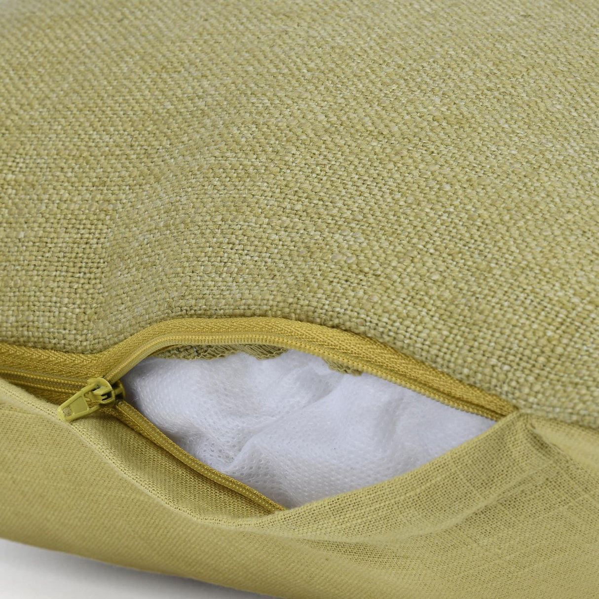 Nature Pulse Embroidered 16" x 16" Cushion Cover- Green