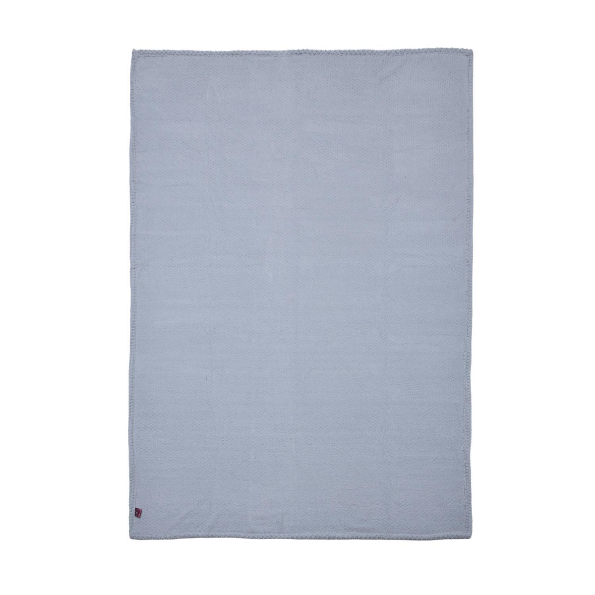 Jacquard Popcorn Polyester Single Blanket- Grey