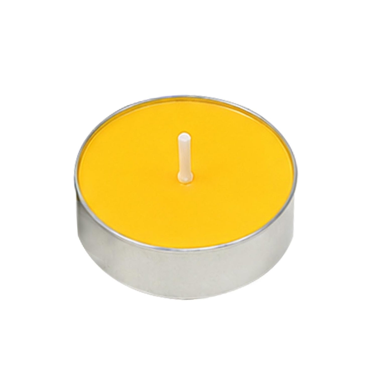 Lemon Yuzu Tealight Candle Set of 20- Yellow