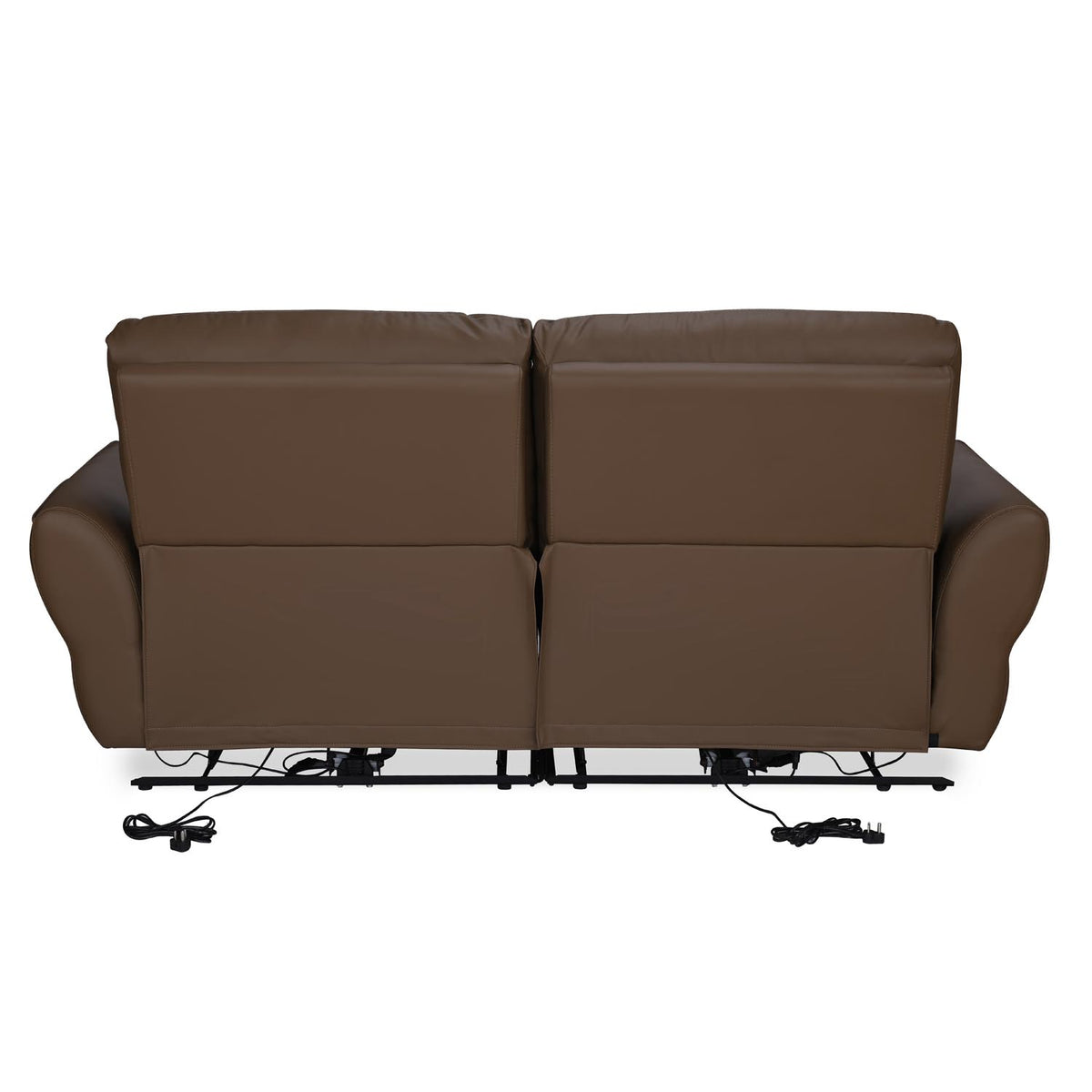 Norma 3 Seater Electric Recliner Sofa- Camel Brown