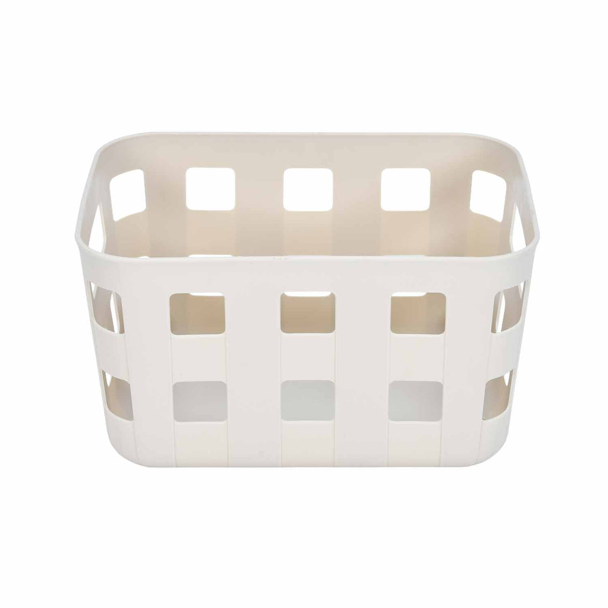 Arcade Nova Weave Pattern Storage Basket- Beige (4L)