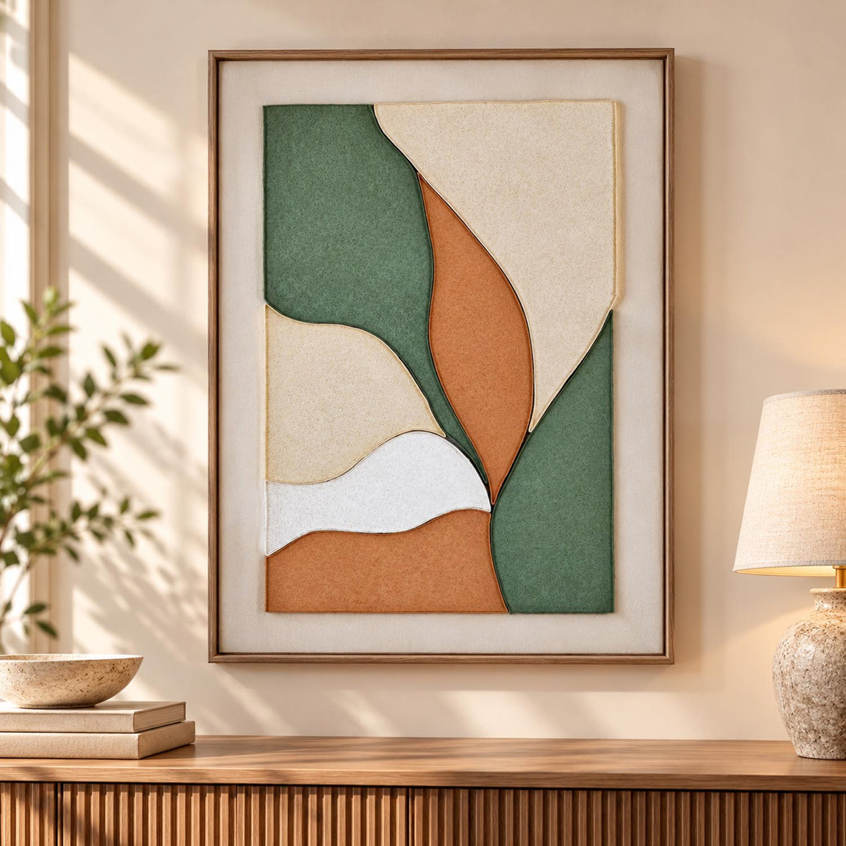 Modern Muse Art 1 Abstract Painting- Multicolor