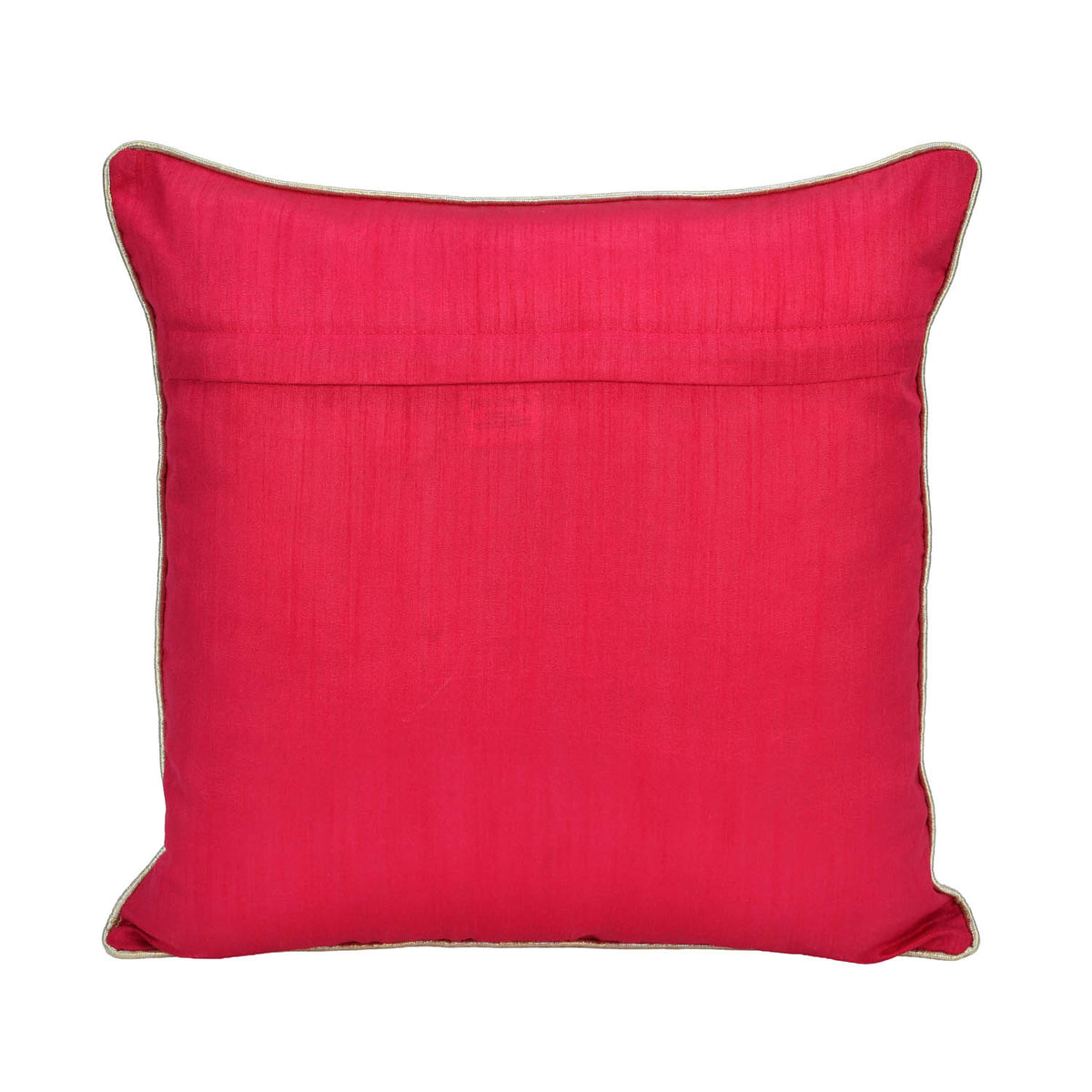 Madhuban Jharokha 16" x 16" Cushion Cover- Pink