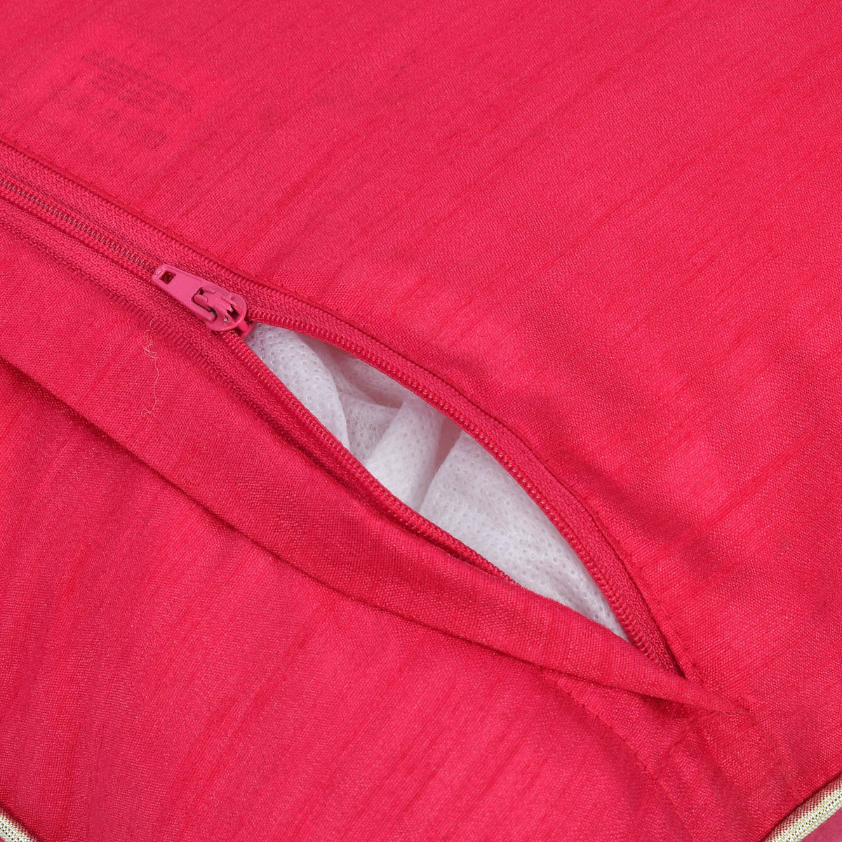 Madhuban Jharokha 16" x 16" Cushion Cover- Pink