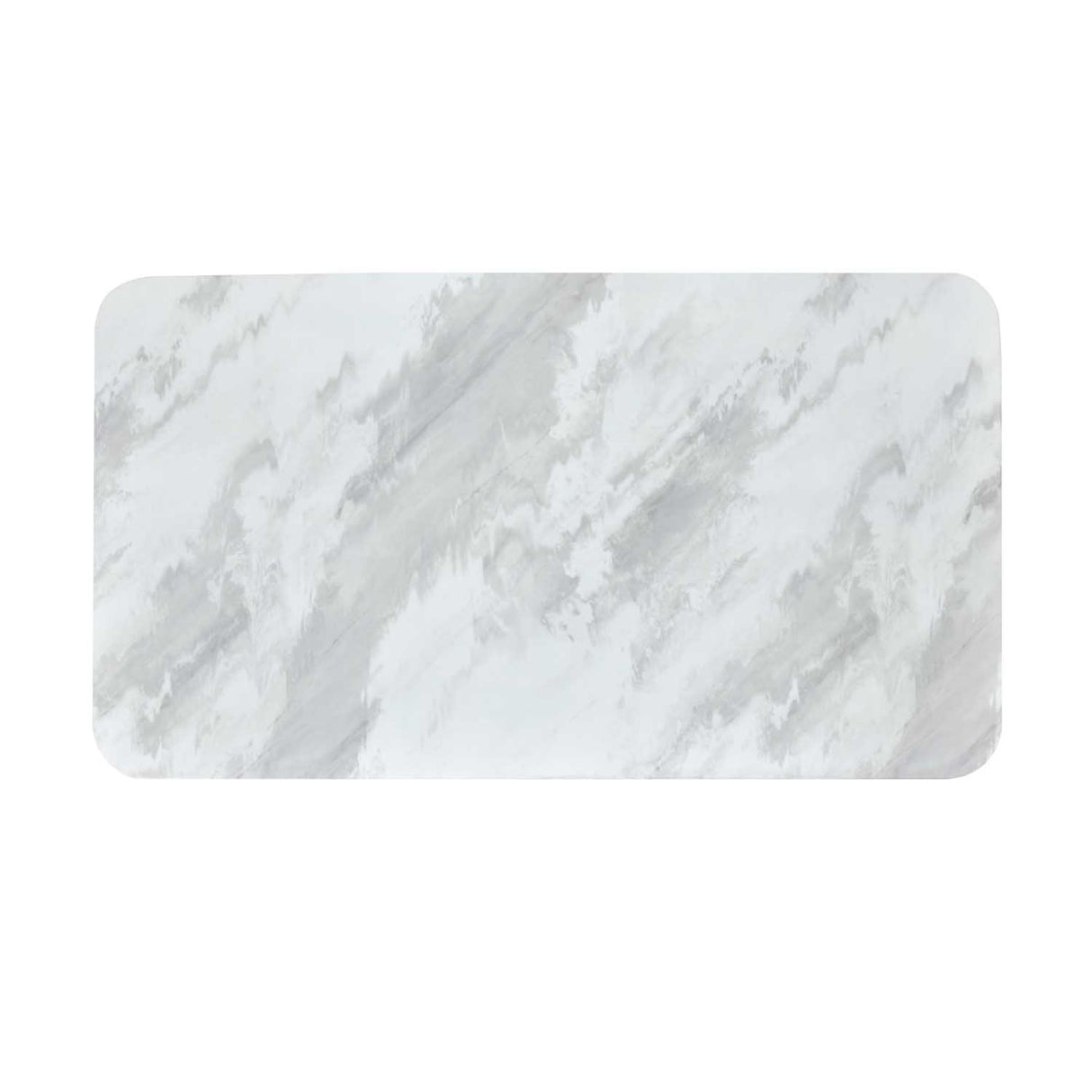 Blenda 6 Seater Dining Set (White, Beige & Grey) - Top View