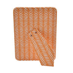 Leaf Design Table Photo Frame (Orange, 4 x 6 Inch)