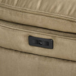Clapton 3 Seater Double Motor Electric Recliner(Beige)