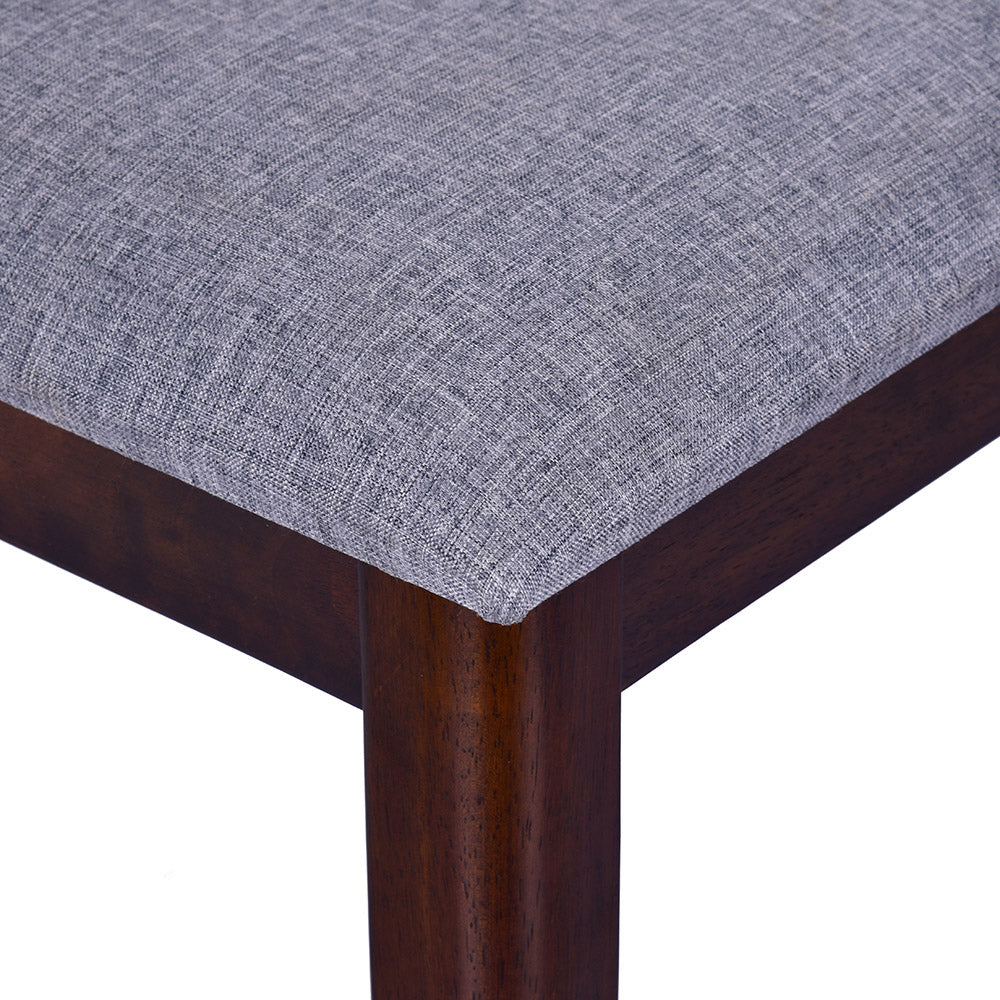 Orval 1 + 2 + Bench Dining Set (Rio Brown)