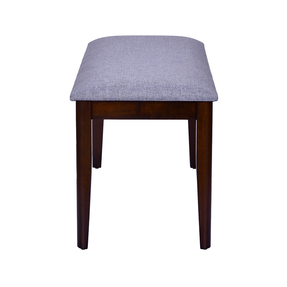 Orval 1 + 2 + Bench Dining Set (Rio Brown)