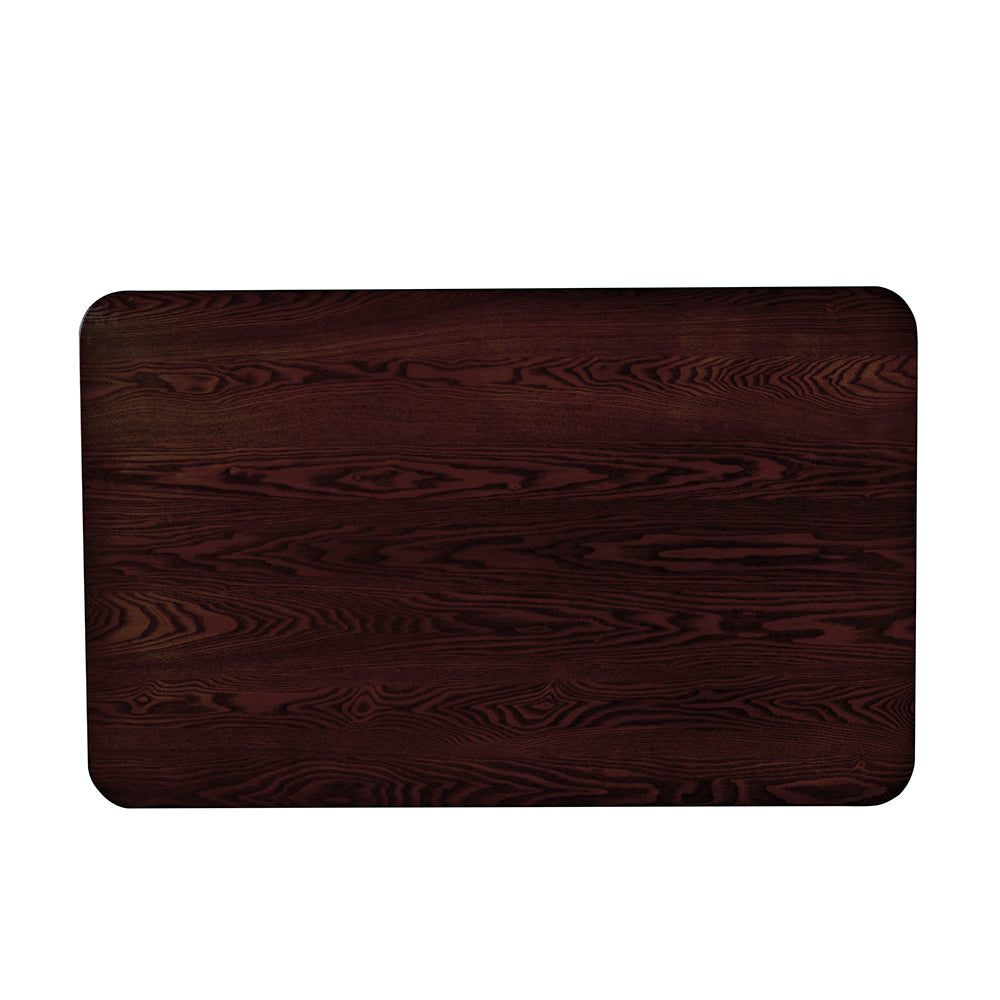 Orval 4 Seater Dining Set (Rio Brown) – Table Top View