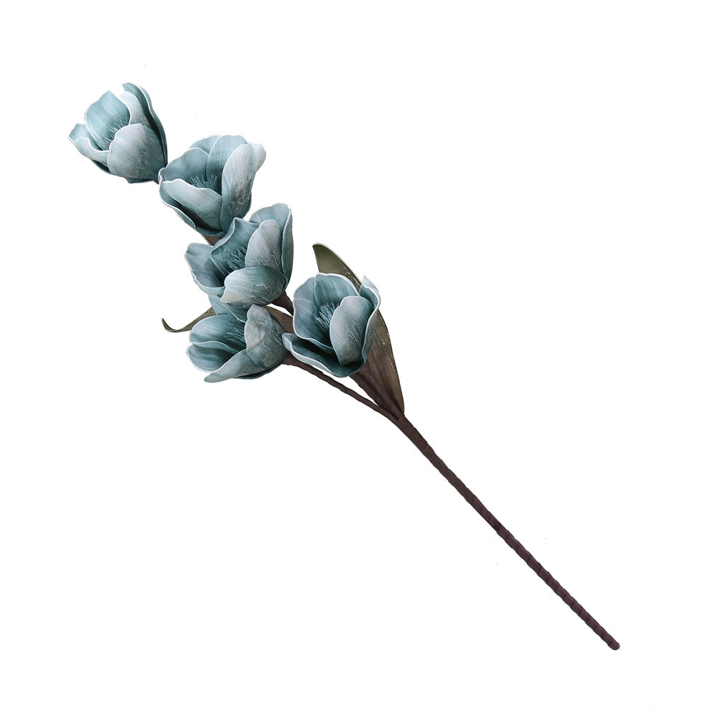 Artificial Tulip Flowers Bunch (Blue)