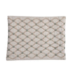 Abstract Cotton Rectangular Table Placemat (Grey)