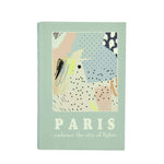 Paris Book Shaped Storage Box (Small, Blue)