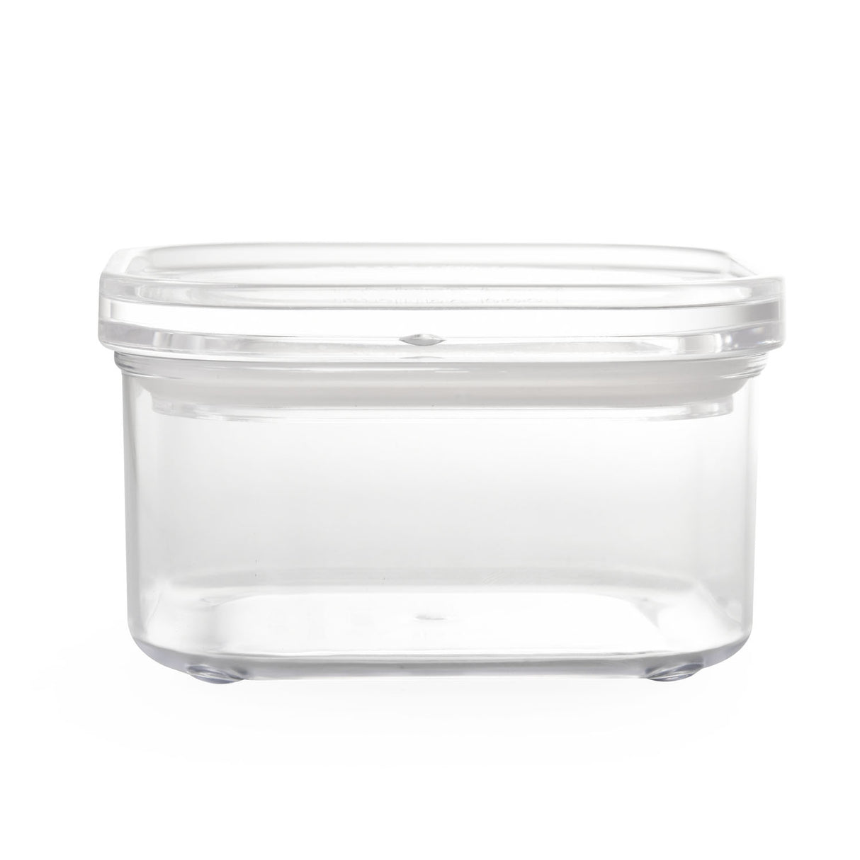 Square Shape 450 ml Container (Transparent)