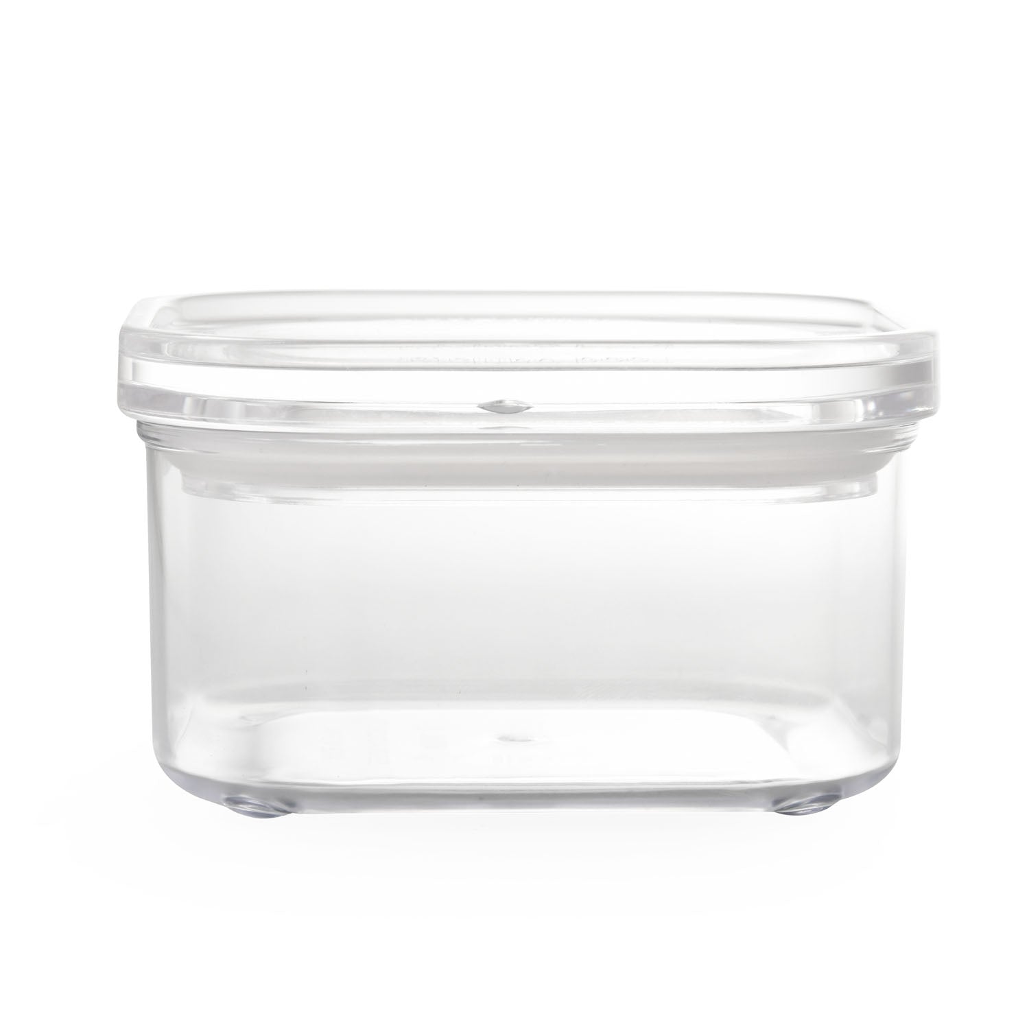 Square Shape 450 ml Container (Transparent)