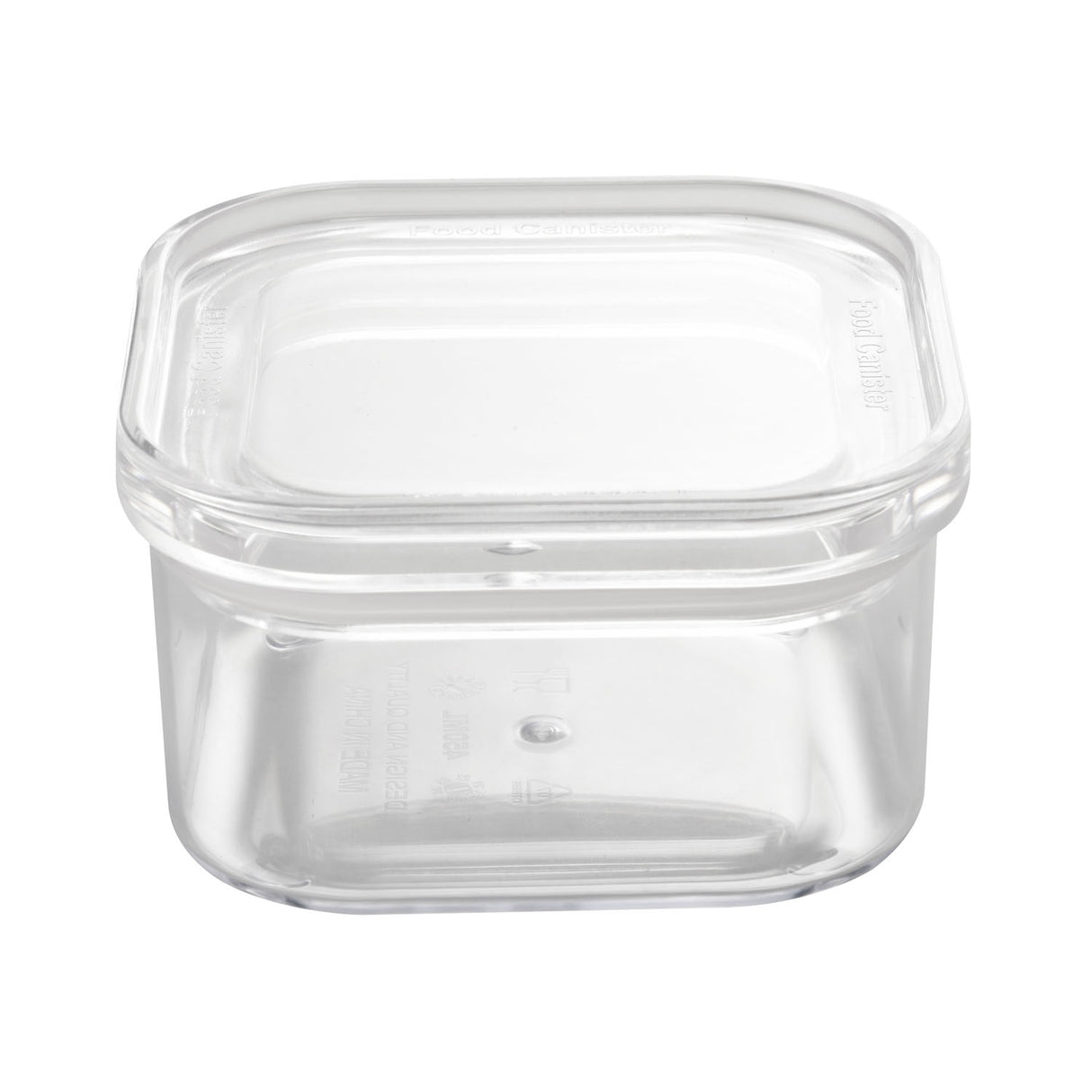 Square Shape 450 ml Container (Transparent)