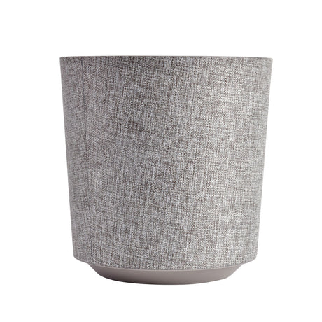 Textured Design Polypropylene Planter (Taupe)