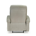 Parlor Massage Chair with Manual Recliner (Beige)