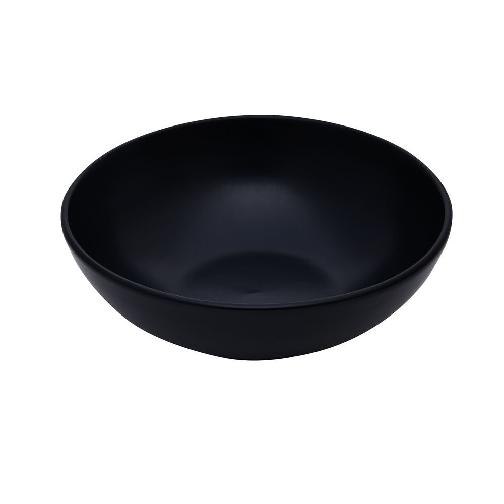 Stoneware Serving Bowl- Black Matt