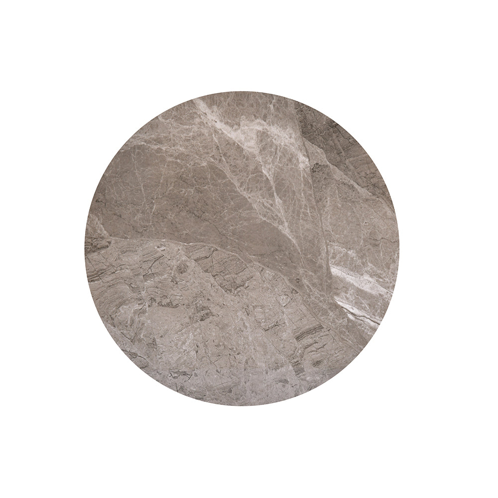 Estel Ceramic Top Center & Side Table Set (Grey)