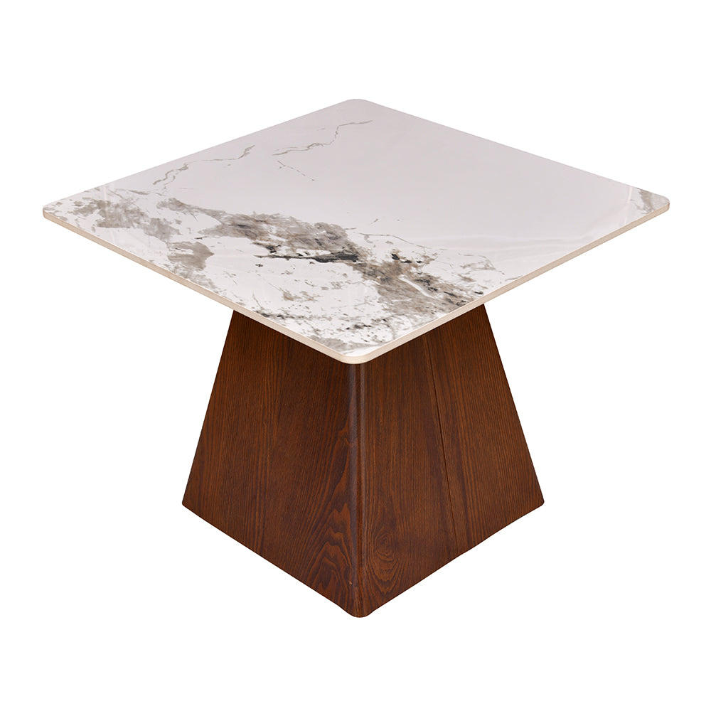 Fuji Ceramic Top Center & Side Table Set (White)