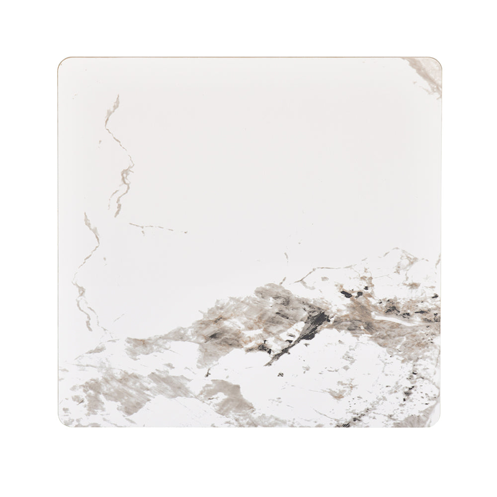 Fuji Ceramic Top Center & Side Table Set (White)