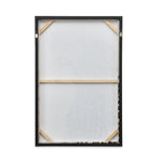 Leopard Canvas Wall Painting (Brown & White)