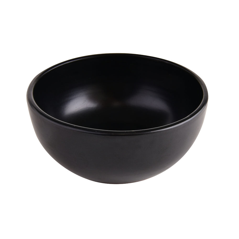 Stoneware Serving Dip Bowl- Black Matt