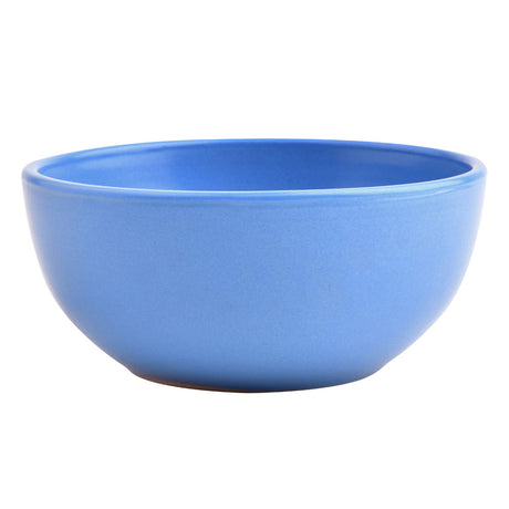 Stoneware Serving Dip Bowl -Blue Matt