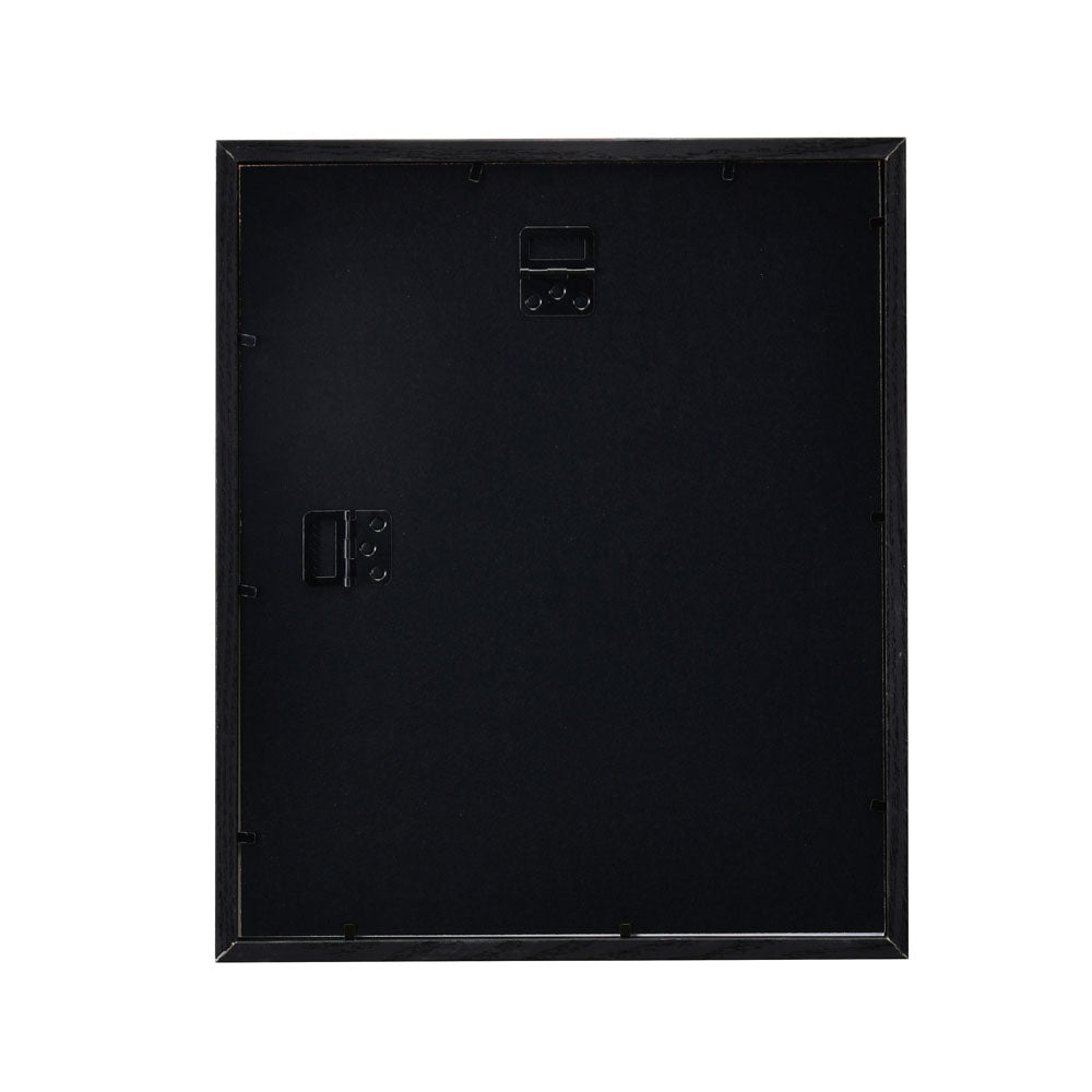 Single MDF Wall Mounted Photo Frame- Black, 5 x 7 Inch