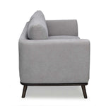 Lydia 2 Seater Fabric Sofa- Grey