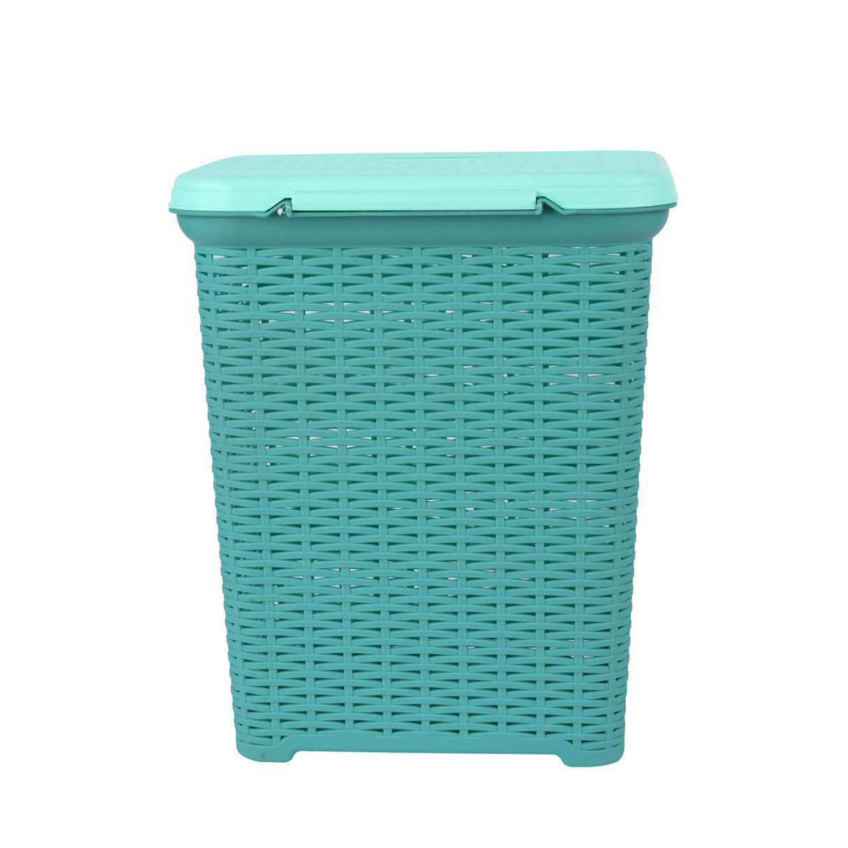 Laundry Basket 35L Plastic- Blue