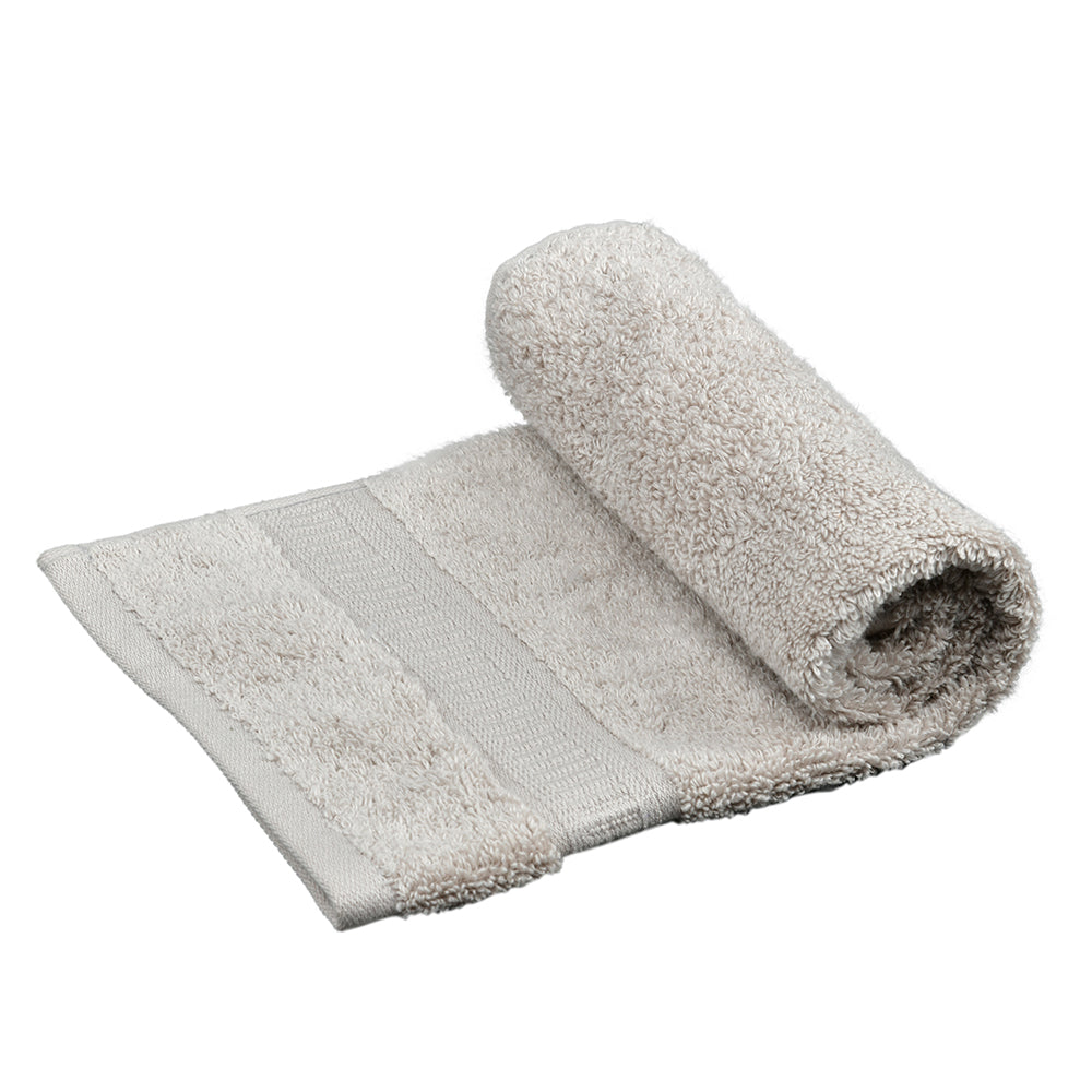 Cotton Hand Towel- light Grey