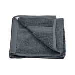 Cotton Face Towel- Dark Grey