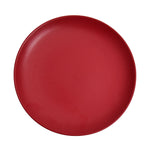 Stoneware Dinner Plate- Red Matt