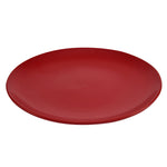 Stoneware Dinner Plate- Red Matt