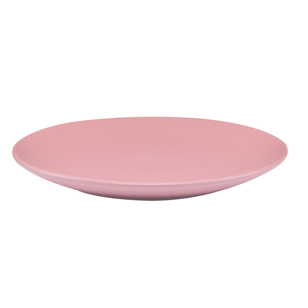 Stoneware Dinner Plate- Pink Matt