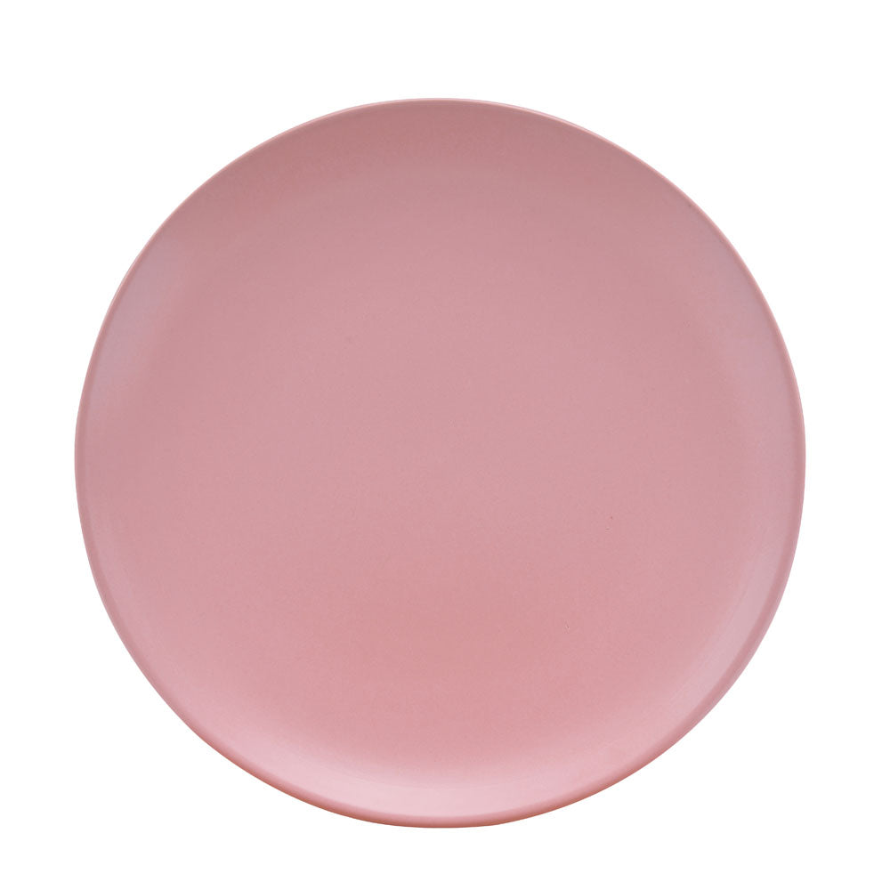 Stoneware Dinner Plate- Pink Matt