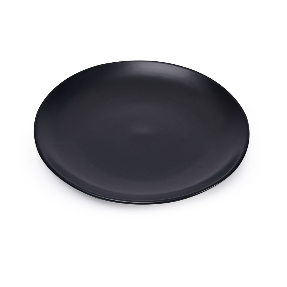 Stoneware Dinner Plate- Black Matt
