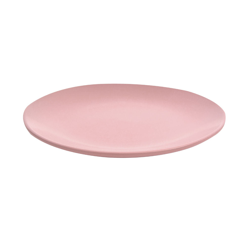 Stoneware Quarter Plate- Pink Matt